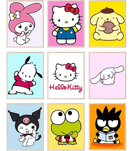 Amazon.com: Trends International Hello Kitty: 23 Pop Art Wall